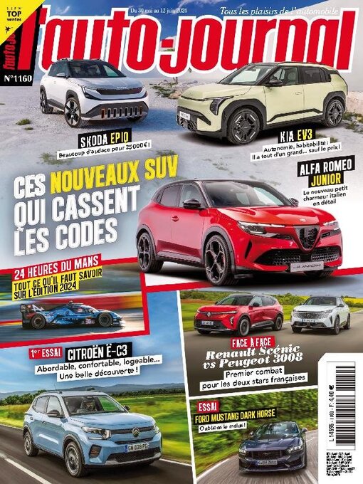 Title details for L'auto Journal by Editions Mondadori Axel Springer (EMAS) - Available